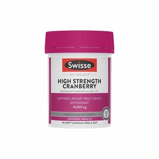 Swisse/斯维诗 高浓度蔓越莓精华胶囊25000mg 90片/瓶 28.4