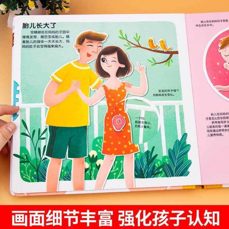 （正版）性教育绘本 幼儿性教育情绪管理互动游戏书 海豚出版社