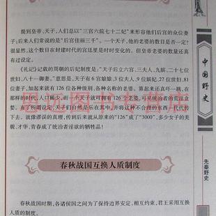 （正版）中国野史/中国古典名著百部藏书 野史类书籍 白话文图文版又名中华野史 中国古代野史书籍 野史秘闻 野史记 中国历史书籍