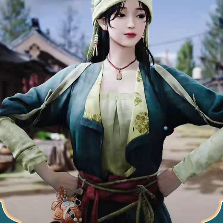 现货燕云十六声古装盈盈cos服装女汉式风古装温盈盈cosplay同款