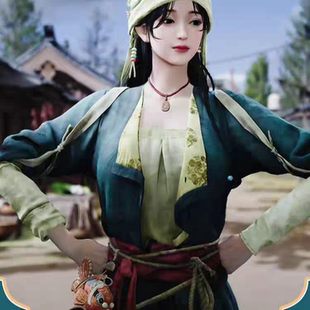 现货燕云十六声古装盈盈cos服装女汉式风古装温盈盈cosplay同款