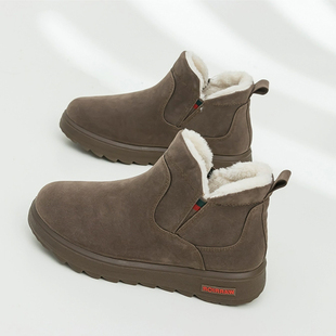 回力棉鞋女冬季加绒加厚老年保暖鞋老北京妈妈鞋子老人雪地靴女款