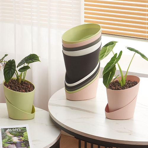 云筑花盆热植盆防摔防晒不开裂