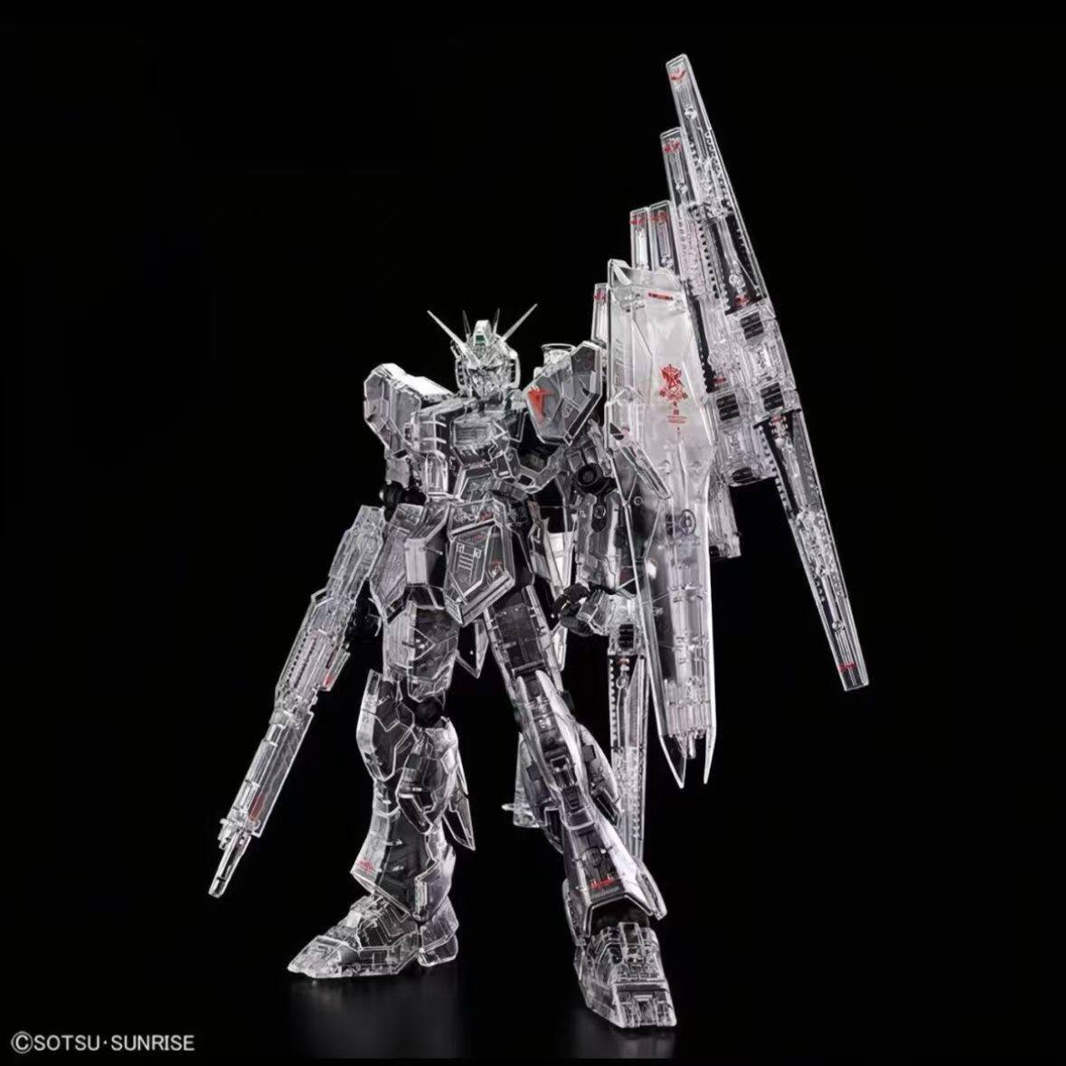 异星电镀 MG 1/100 机械透明 牛高达 几何暮光电镀版