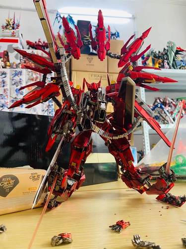 质感棒特别有亮度拼装模型