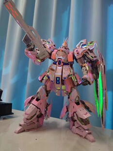 异星电镀 MG沙扎比 粉色 马卡龙 猛男粉沙扎比 沙扎比电镀版