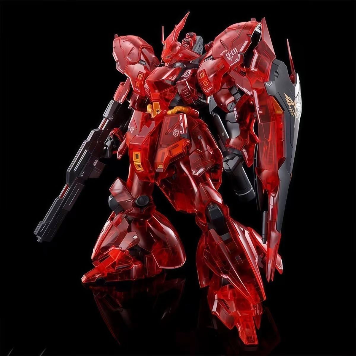 异星电镀  RG Sazabi沙扎比 彩色透明版  1/144 高达拼装模型