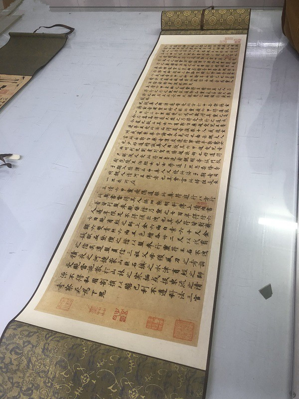 钟绍京小楷灵飞经经典碑帖彩色放大本四十三行墨迹本毛笔字帖临募