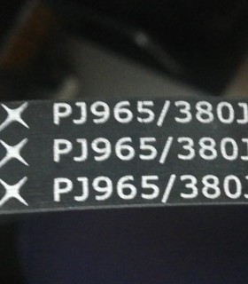 健身车皮带 健身车传送带 健身车凹槽带家用健身车皮带PJ965/380J