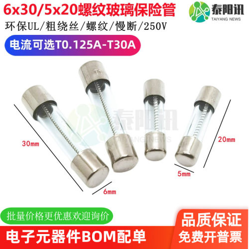 玻璃保险管泰阳讯粗绕丝