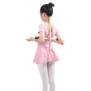 儿童形体棍纠正坐姿身姿改善驼背瑜伽开背站姿女童训练模特十字架