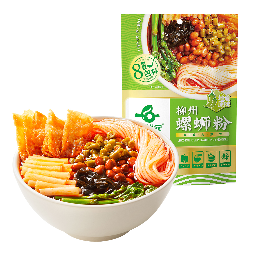 螺状元柳州螺蛳粉300*5袋特产美食螺狮粉方便面速食广西螺丝粉