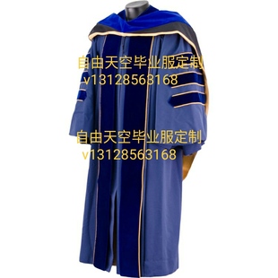 美国宾州州立大学博士服PHD 国外学位服 毕业服学生礼服定制