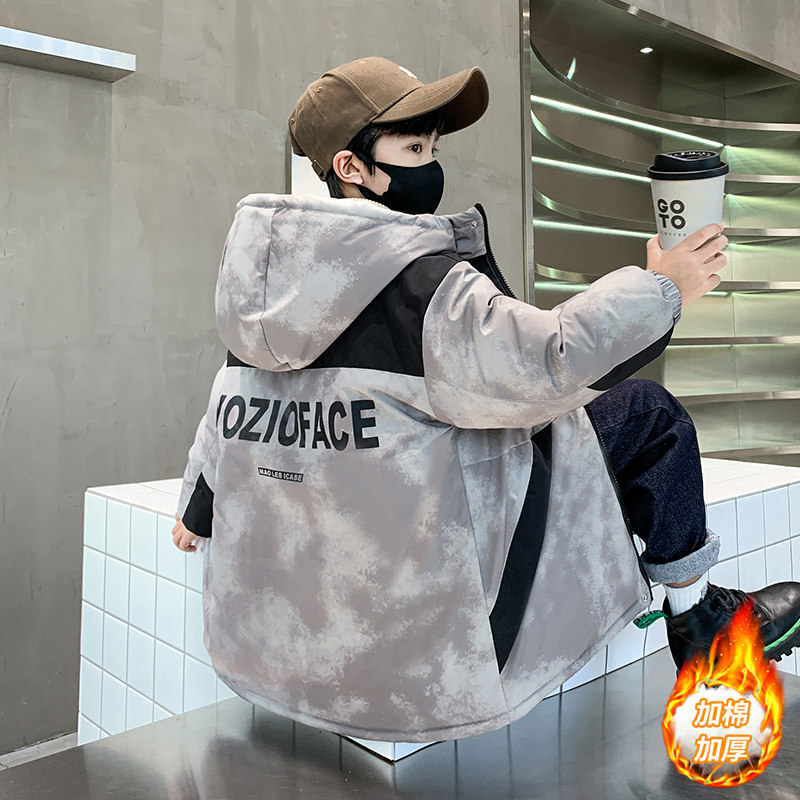 男童新款冬季加厚棉服