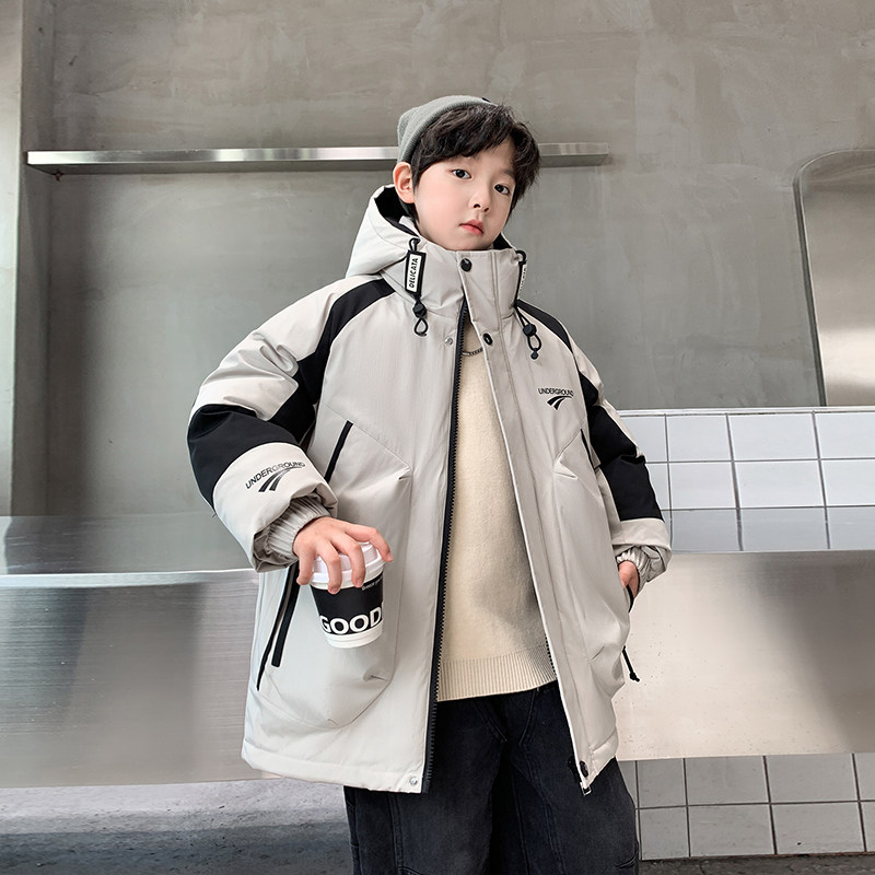 男童新款冬季加厚棉服