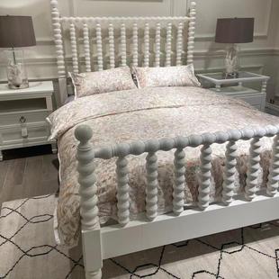 美克实木床儿童床美家美式实木床定制纯实木家具定制美式家具定制