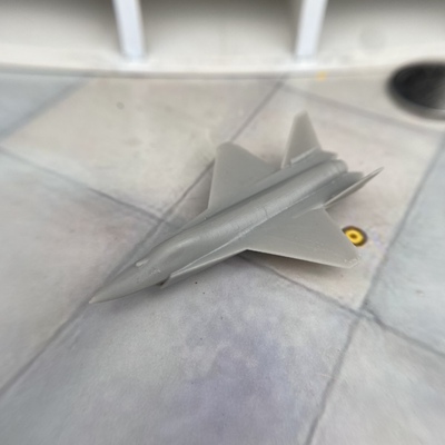 苏75战机 树脂白模 1/350/700飞机战机微缩模型 AC608