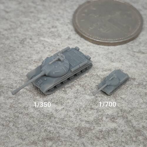 IS3坦克歼击车 树脂白模 1/350/700坦克战车微缩模型 TK008