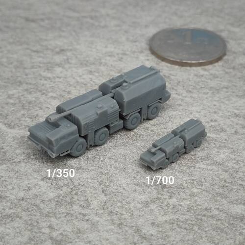 A222沿岸岸防炮 树脂白模 1/350/700坦克战车微缩模型 TK122