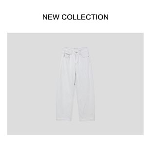 6003 K1526003 新款 简约失序混搭风休闲裤