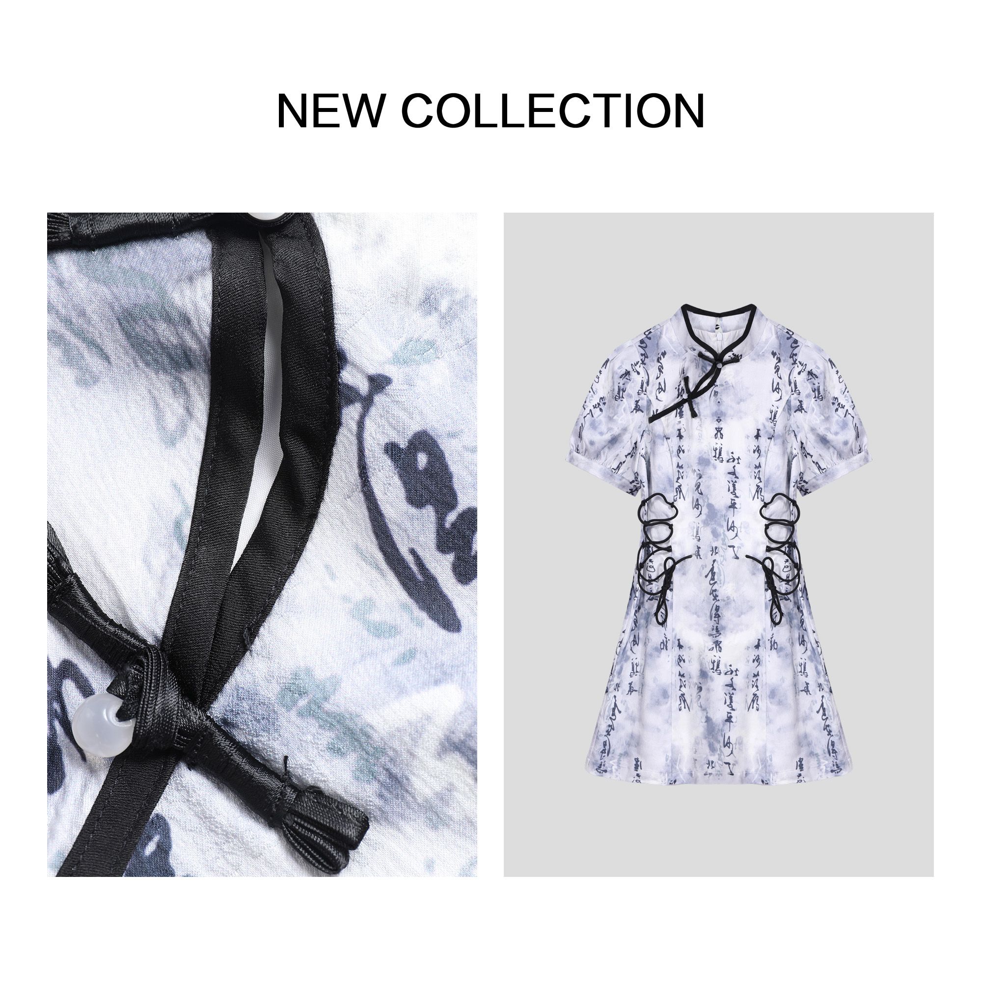 依尚街区L3F28056夏季时尚经典百搭连衣裙