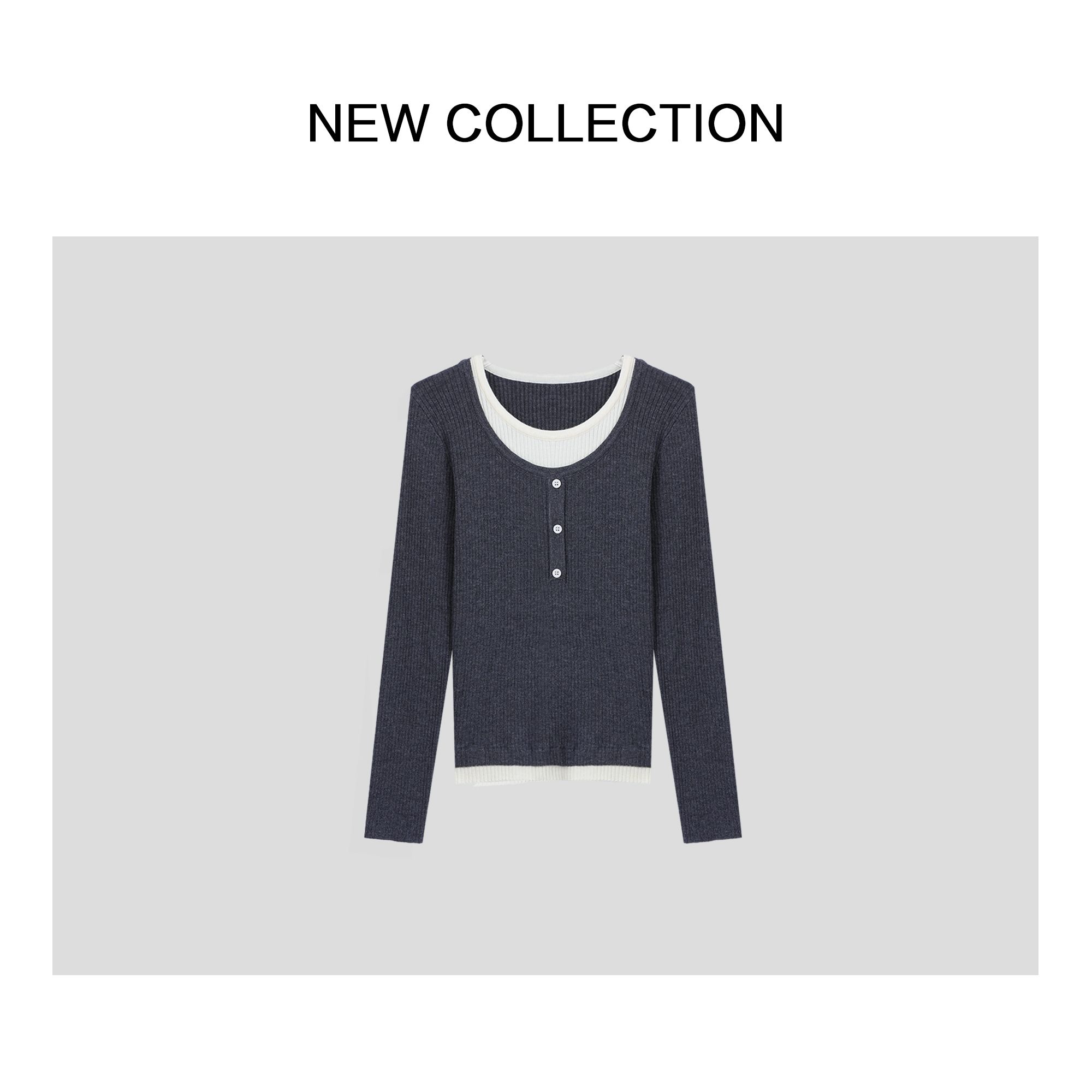 休闲百搭线衣 X1538002