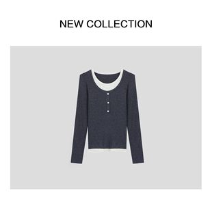 休闲百搭线衣 X1538002