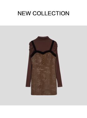 D3F58053女士显瘦气质时尚套装-8053连衣裙