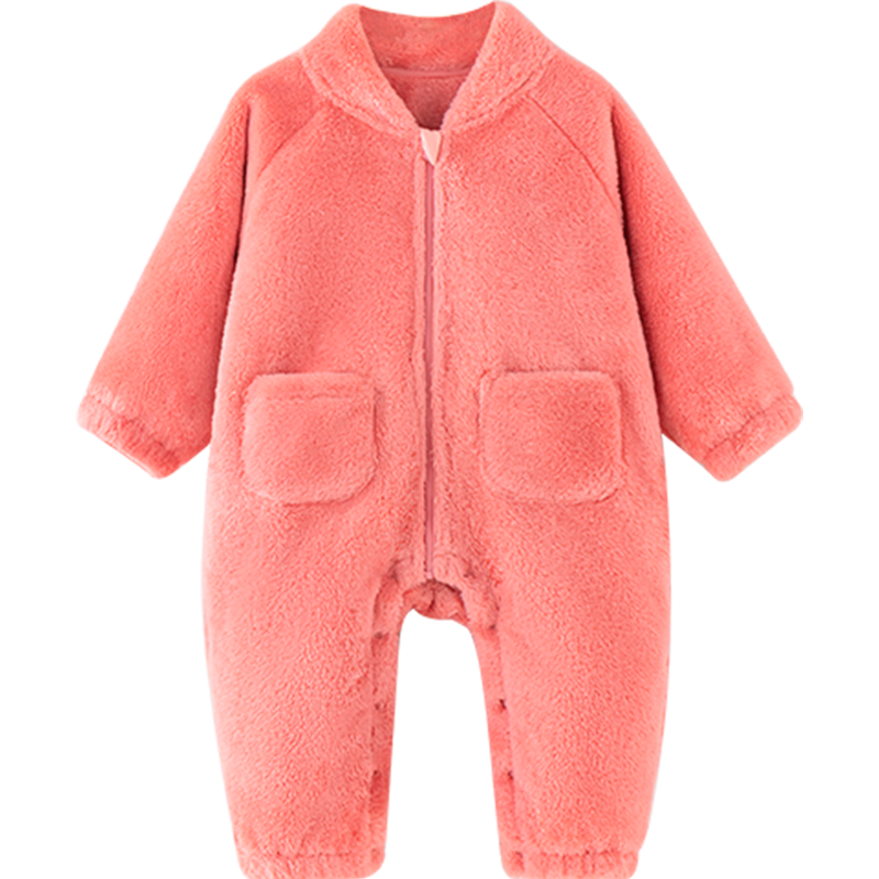 棉店儿童黑色珊瑚绒连体睡衣秋冬保暖宝宝连身家居服法兰绒睡衣冬