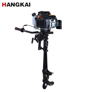 航凯四冲程4马力船外机风冷式 舷外机推进器船用发动机挂机橡皮艇