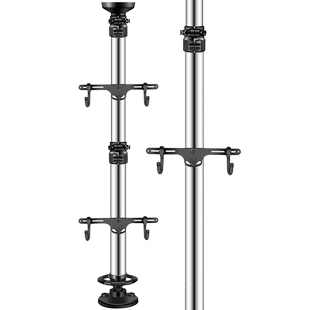 自行车顶天立地柱墙壁挂架公路单车挂钩家用平衡车室内立式停车架