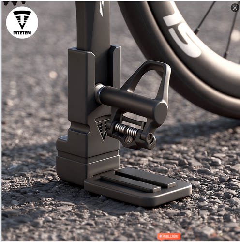 自行车停车架便携式折叠脚撑神器