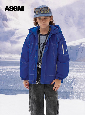 ASGM童装中大童极寒加厚羽绒服童中大童2025冬新款同款
