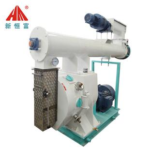 恒富机械环模饲料颗粒设备牛羊草粉颗粒制粒机家禽颗粒料制粒机