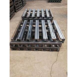 叉车托盘厂家袋装用五花堆垛托盘配套叉车推出器使用