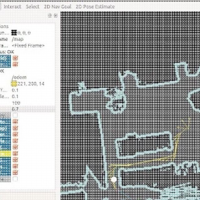 ROS指导SLAM建图彷真自主避障路径规画导航gazeborviz可视化小车