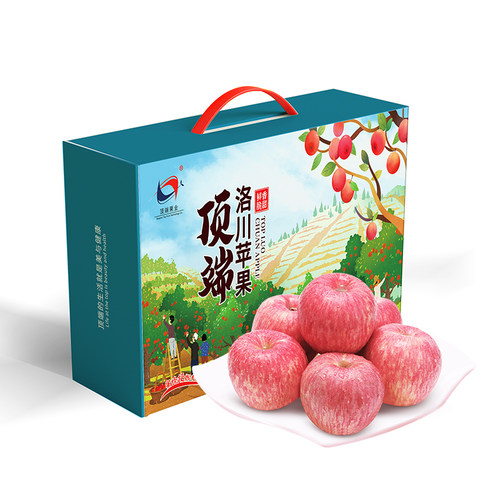 洛川苹果脆甜多汁产地直发