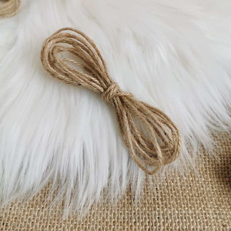 麻绳绳子花瓶蛋糕装饰扶手水管手工材料墙壁墙面挂饰编织绳艺网格