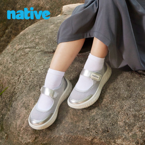 native玛丽珍鞋春秋款钻石底芭蕾舞鞋女孩儿童休闲鞋百搭官方正品