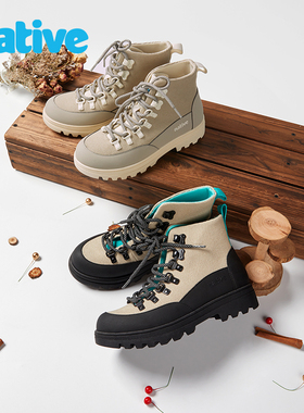 【官方正品】Native秋冬新品逃离城市马丁短靴男女徒步户外休闲鞋
