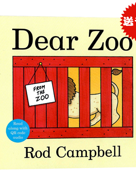 英文原版绘本dear zoo亲爱的动物园早教启蒙英语读物经典纸板书 brown bear棕熊 毛毛虫宝宝幼儿童翻翻书廖彩杏吴敏兰卡尔爷爷书单