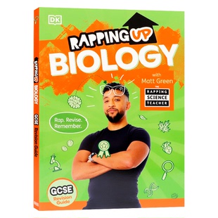 说唱生物复习指南 英文原版 Rapping Up Biology DK The Rapping Science Teacher GCSE生物备考必备 说唱趣味生物复习 Matt Green