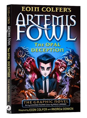 阿特米斯全彩漫画版 奥珀尔诡计 英文原版 Artemis Fowl and the Opal Deception  青少年课外阅读漫画 电影绘本 Eoin Colfer