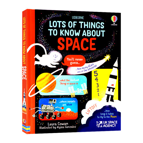 Usborne探索太空揭秘英文原版