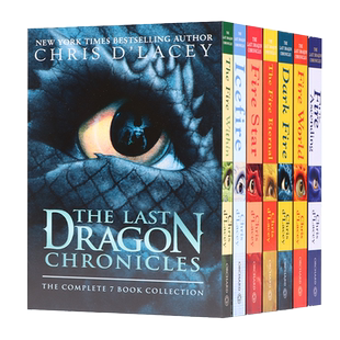 龙神话 7册礼盒装 英文原版 The Last Dragon Chronicles 7 Copy Flexi Slipcase 奇幻小说青少年课外英语读物