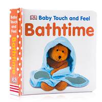 DK Baby Touch and Feel Bathtime Imported English original version Cardboard Book Sensory Training Learn while playing Children's English enlightenment 0-1-2-3 years old parent-child reading thumbnail 5