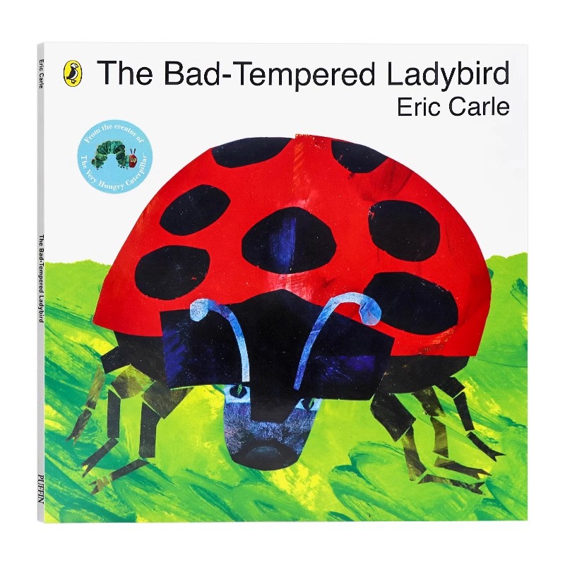 艾瑞卡尔坏脾气的瓢虫英文原版绘本 The Bad-tempered Ladybird 卡尔爷爷Eric Carle低幼亲子启蒙绘本友谊性格培养平装 书籍/杂志/报纸 儿童读物原版书 原图主图