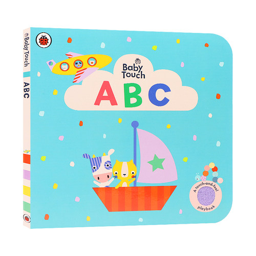 宝宝触摸ABC英文原版绘本