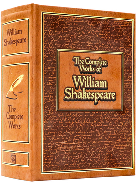 威廉·莎士比亚全集 英文原版 The Complete Works of William Shakespeare 皮革精装 哈姆雷特麦克白仲夏夜之梦 英国文学巨匠作品
