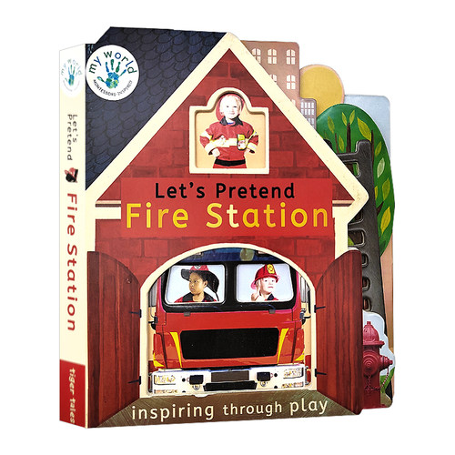 消防站扮演游戏书英文原版